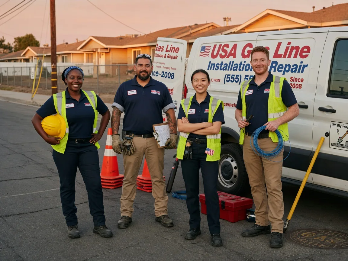 Gas Line Installation company in Modoc, SC
